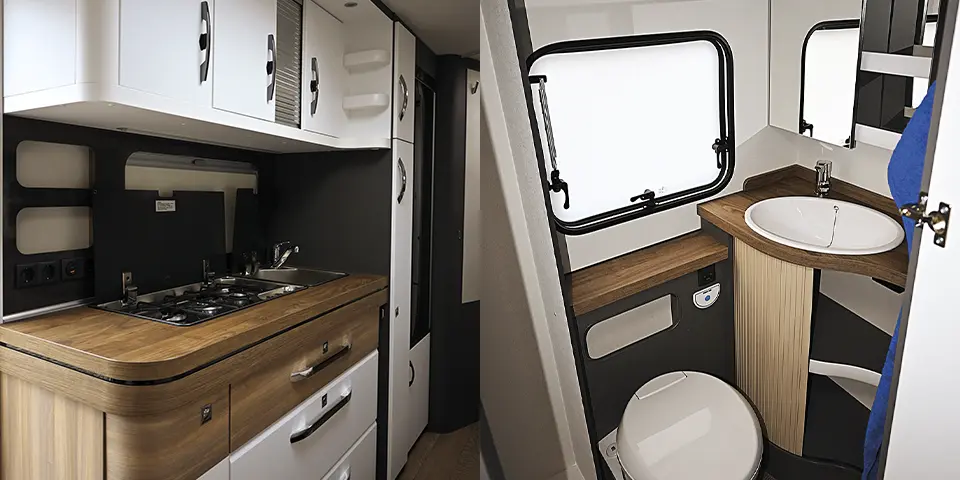 Hobby Excellent Edition 545 KMF a Land Rover Discovery 3,0 D350 Dynamic HSE AWD